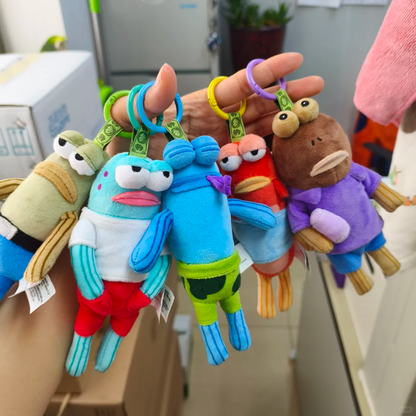 Bikini Bottom Buddies - SpongeBob Keychain